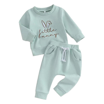 little bunny kids outfit - basil boutique