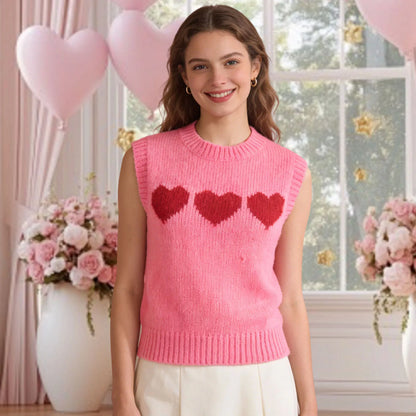 valentine's day sweater vest
