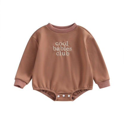 cool babies club onesie - basil boutique