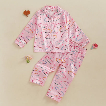 best friends forever kids pajamas