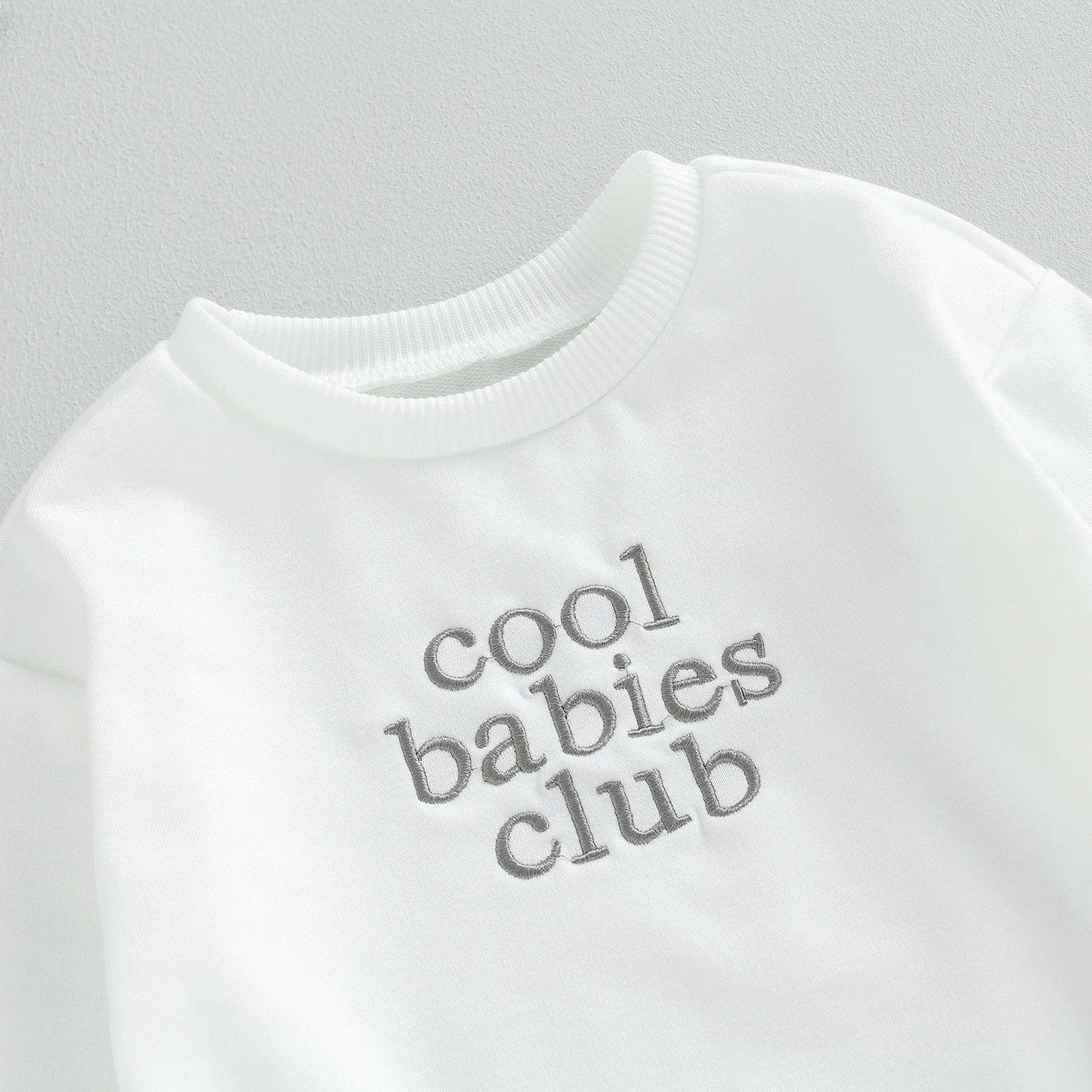 cool babies club onesie - basil boutique