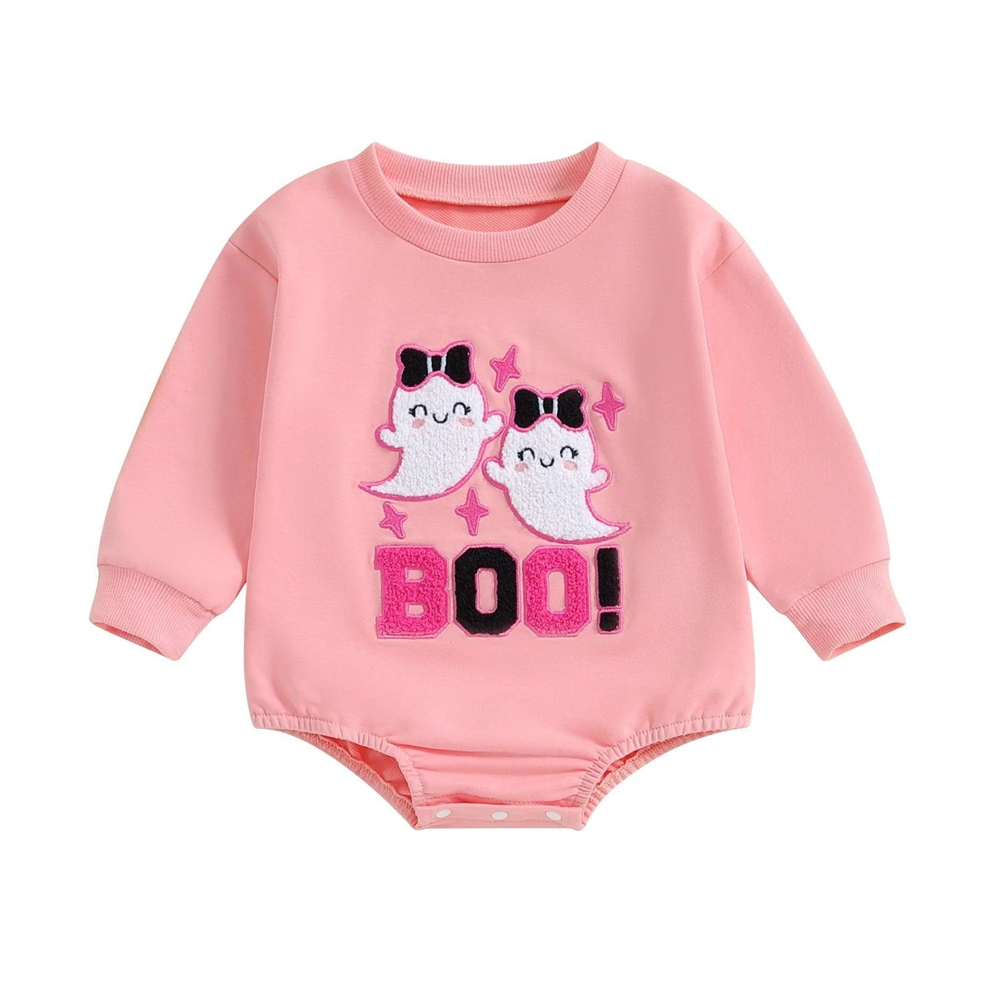 boo! ghost onesie - basil boutique