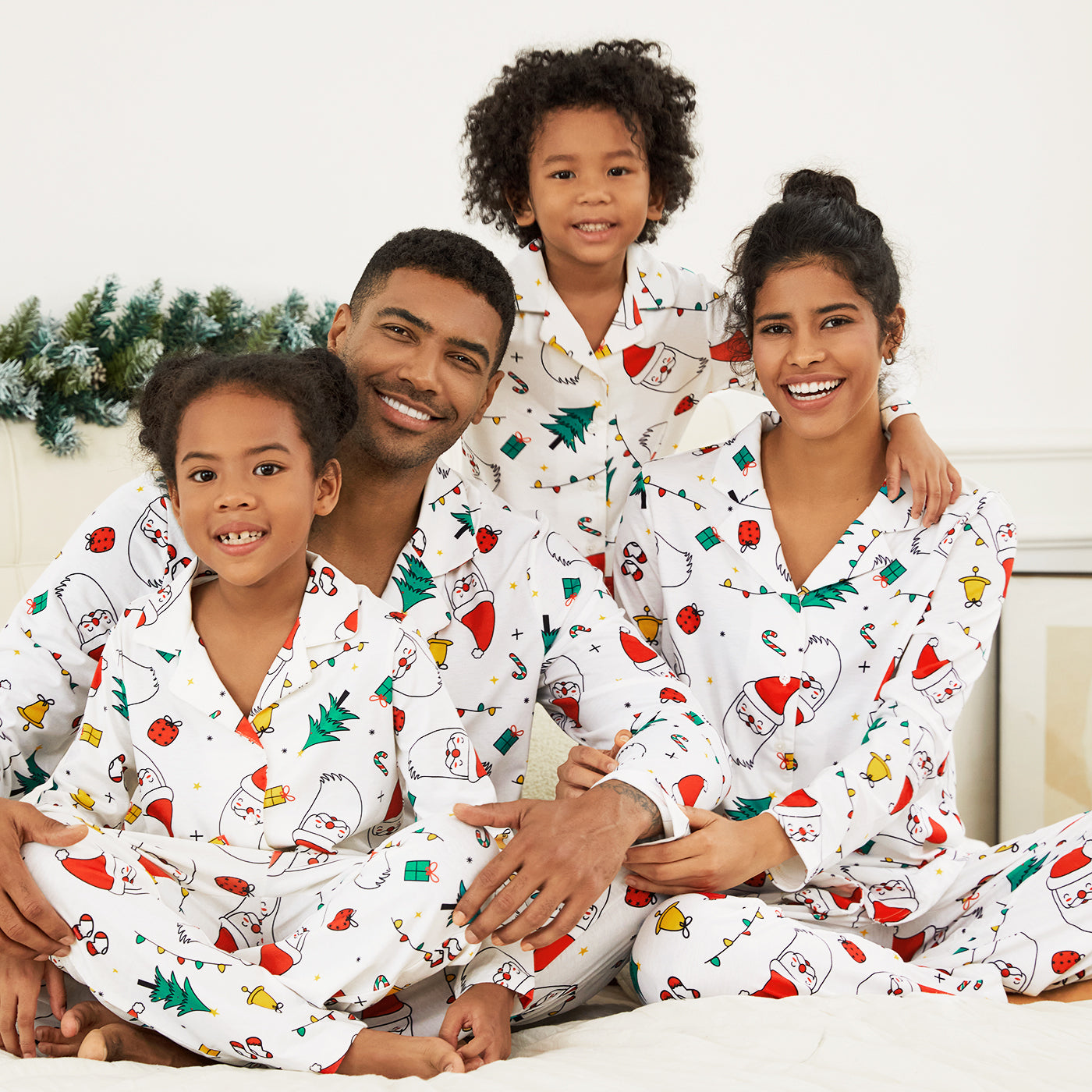 merry christmas family pajamas