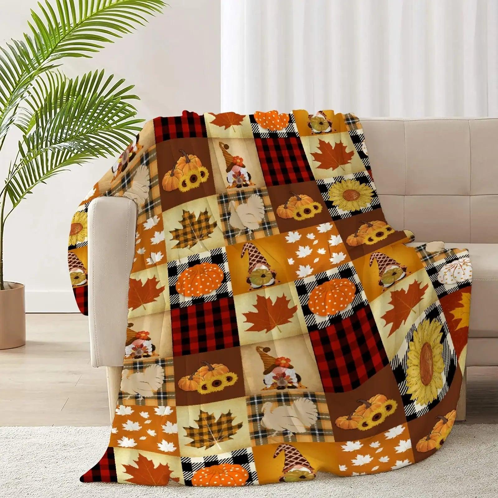 halloween throw blankets - basil boutique