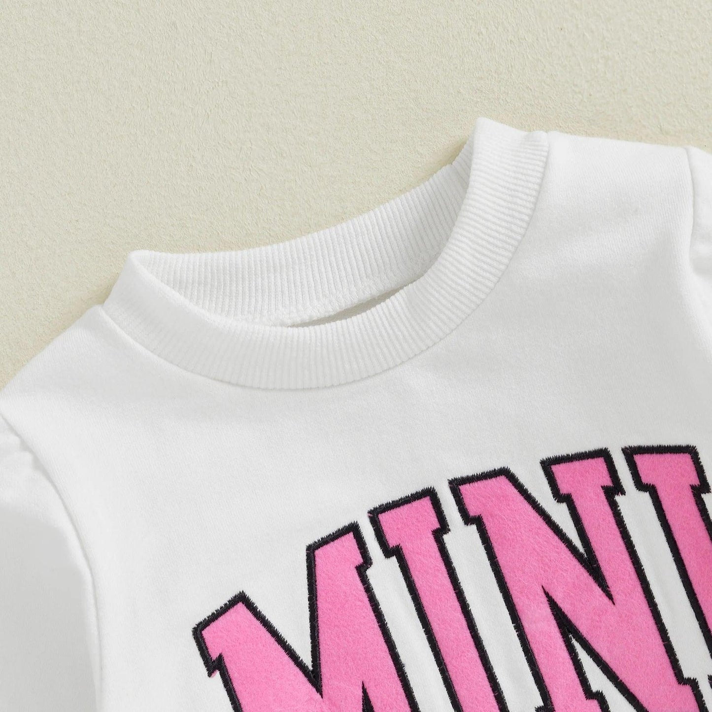 mama + mini bow matching crew sweatshirts