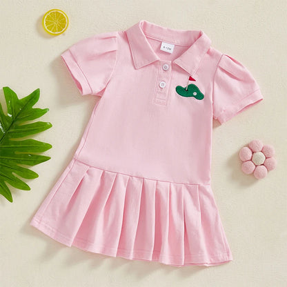 golf pleated dress