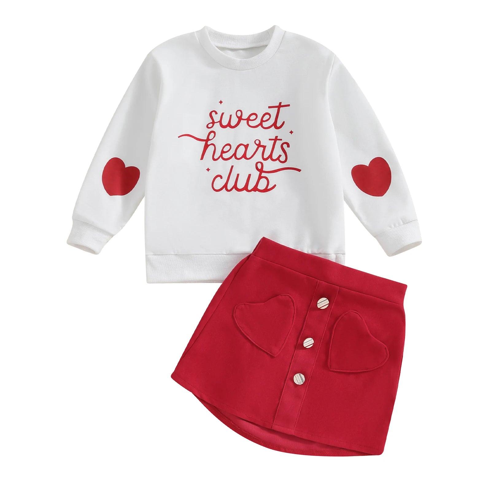 sweethearts club kids outfit - basil boutique