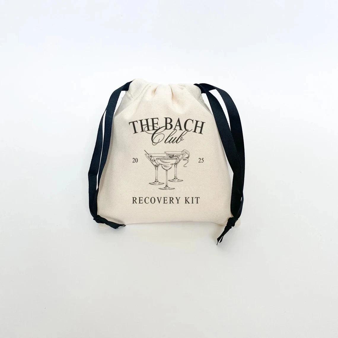 the bach club recovery kit bags