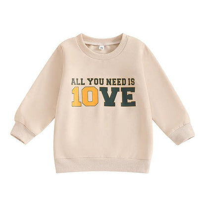 all you need is 10ve kids crew sweatshirt - basil boutique