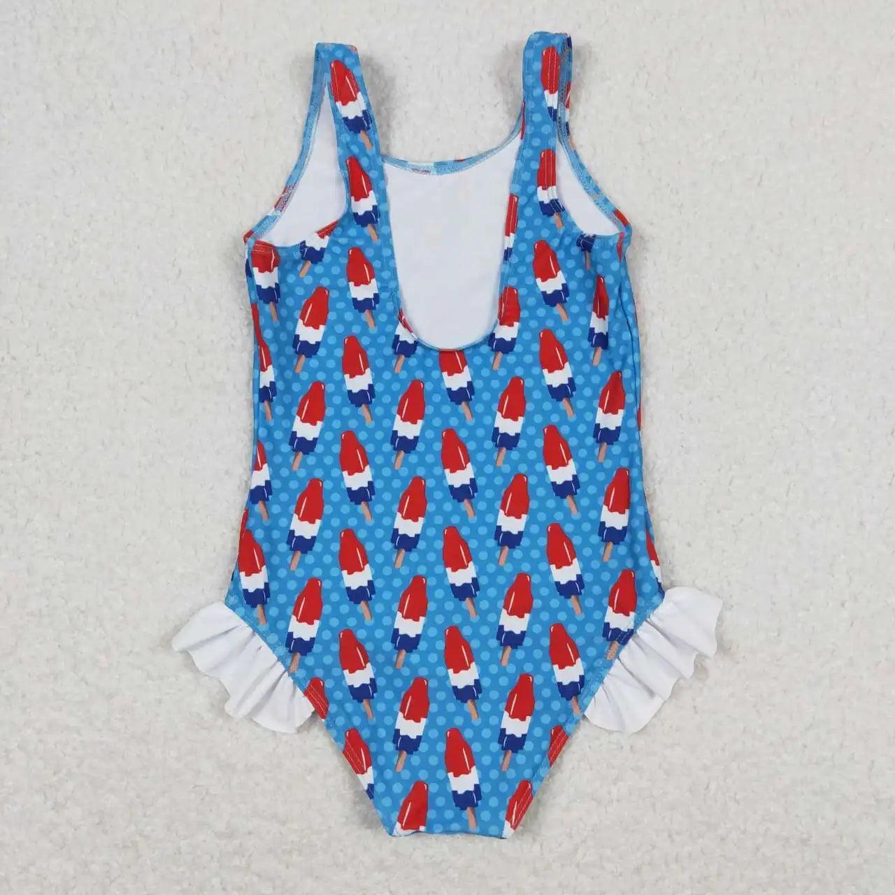 america popsicle kids bathing suit - basil boutique