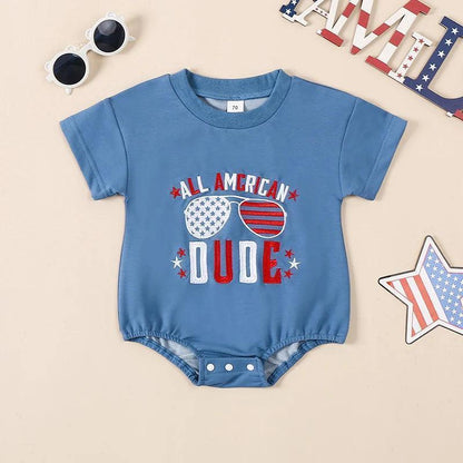 american boy + dude onesies - basil boutique