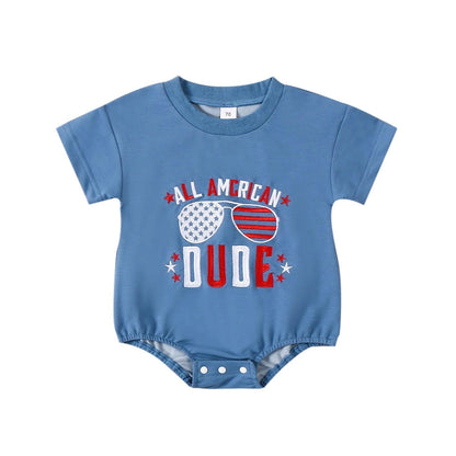 american boy + dude onesies - basil boutique