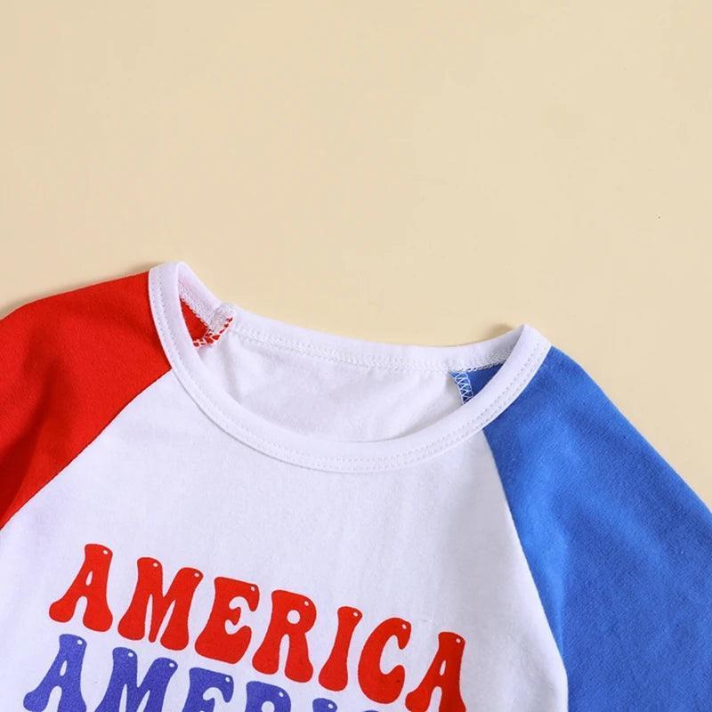 american lightning kids outfit - basil boutique