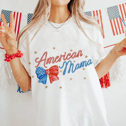 american mama t-shirt - basil boutique