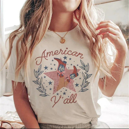 american y'all t-shirt - basil boutique