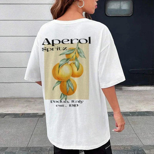 aperol spritz italy t-shirt - basil boutique