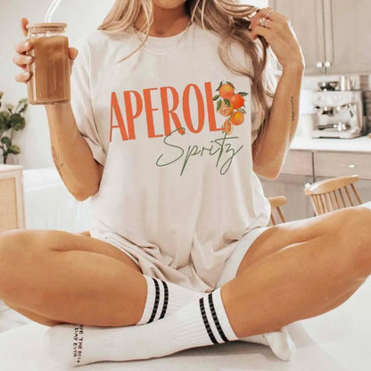 aperol spritz t-shirt - basil boutique