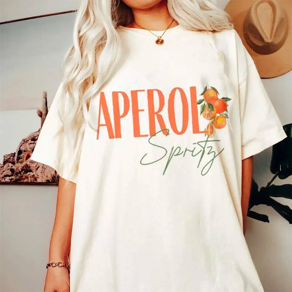 aperol spritz t-shirt - basil boutique