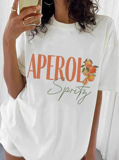 aperol spritz t-shirt - basil boutique