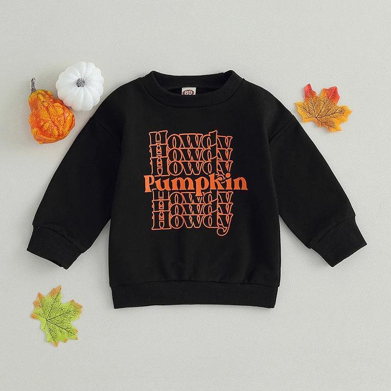 autumn kids crew sweatshirts - basil boutique