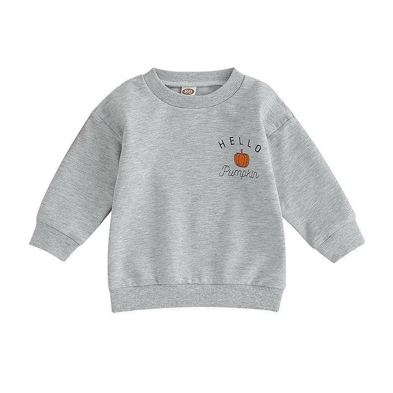 autumn kids crew sweatshirts - basil boutique