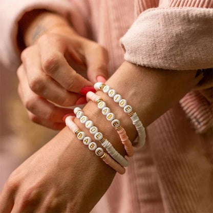 babe + bride beaded bracelets - basil boutique