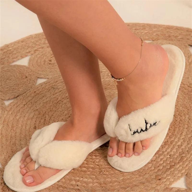 babe + bride flip flop slippers - basil boutique