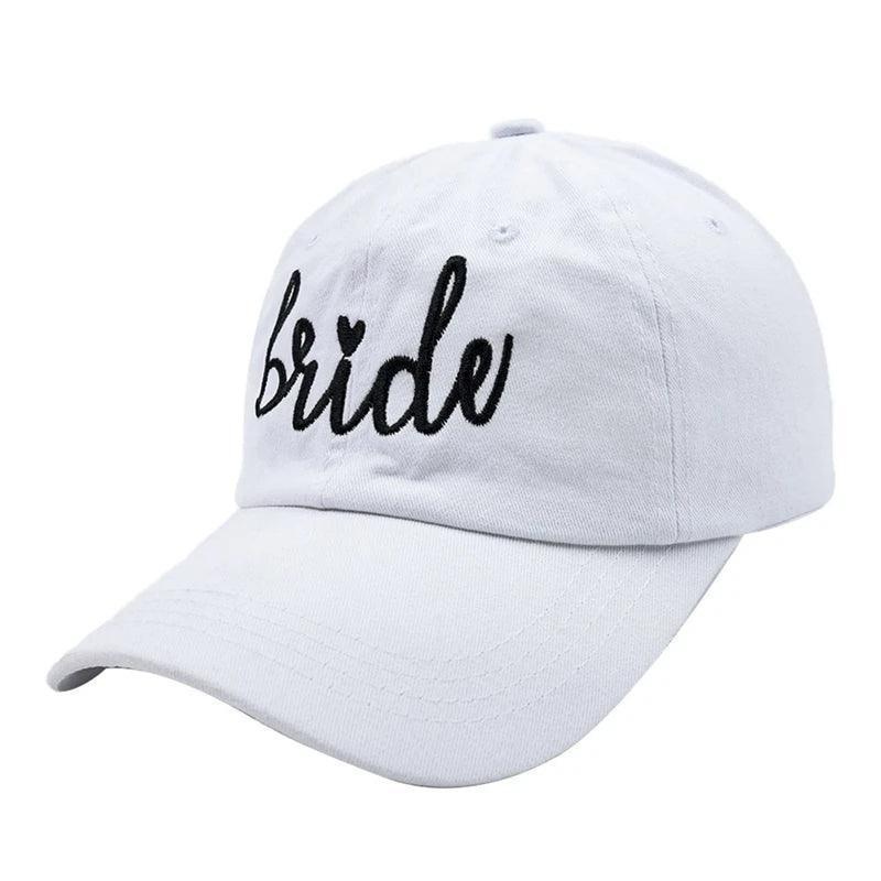 babe + bride embroidered baseball hat - basil boutique