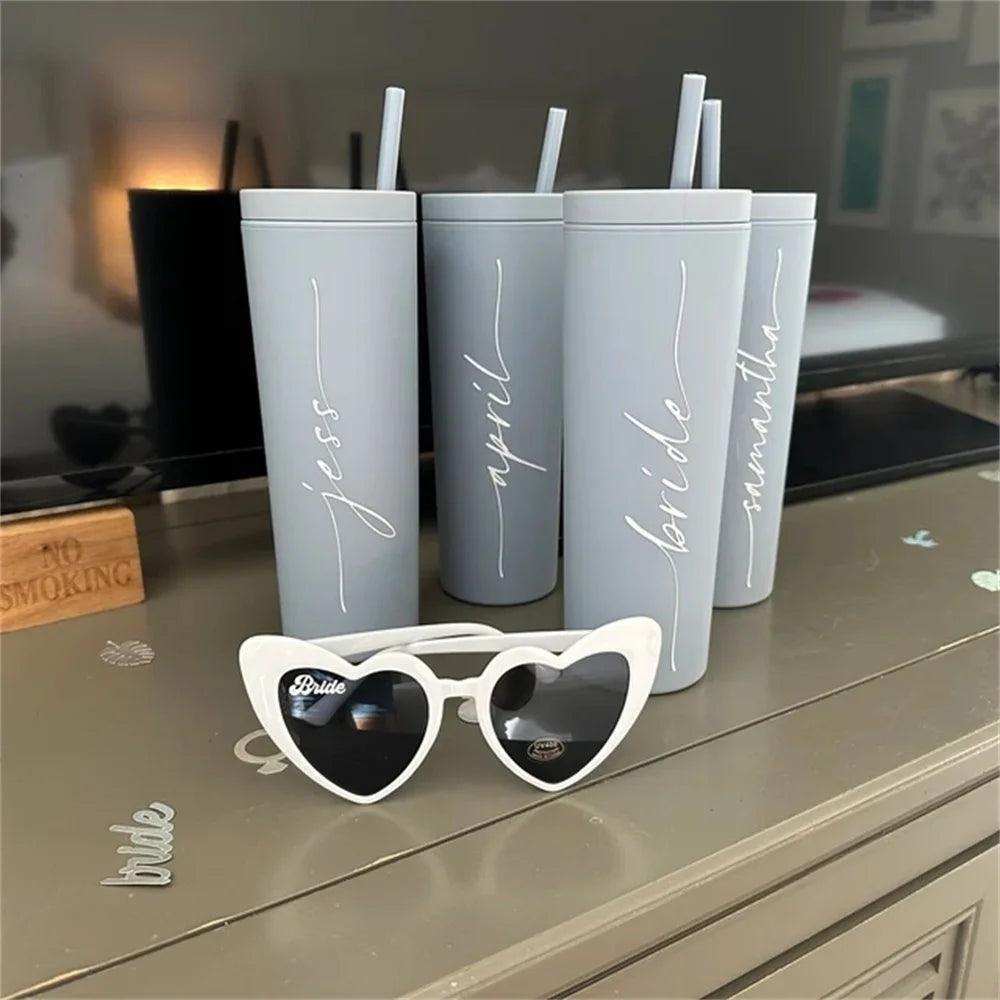 babe + bride retro heart sunglasses - basil boutique