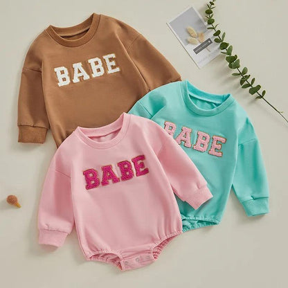 babe patch onesie - basil boutique