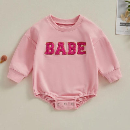 babe patch onesie - basil boutique