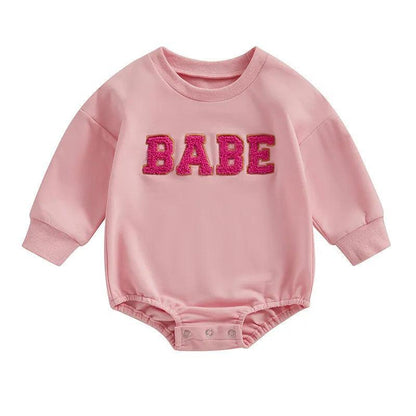 babe patch onesie - basil boutique