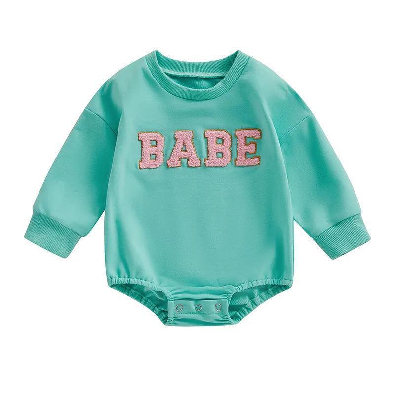 babe patch onesie - basil boutique