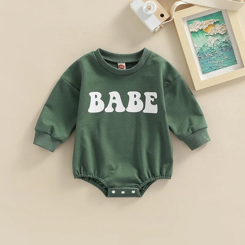 babe retro onesie - basil boutique