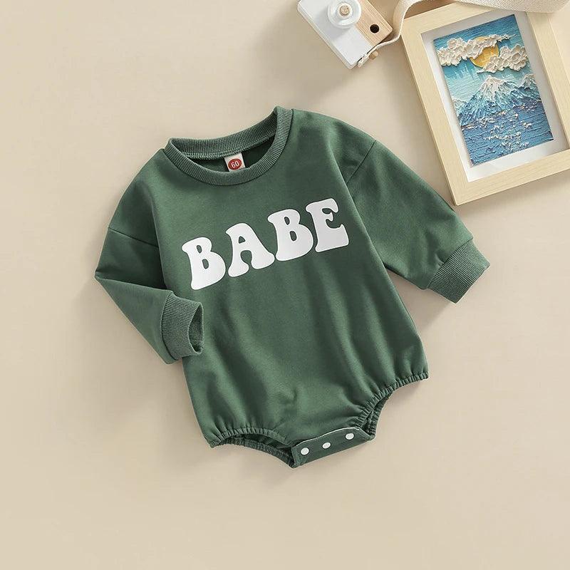 babe retro onesie - basil boutique