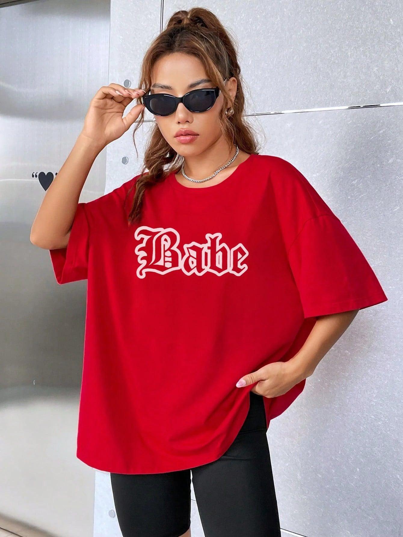 babe street t-shirt - basil boutique