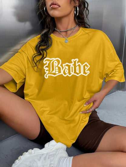 babe street t-shirt - basil boutique