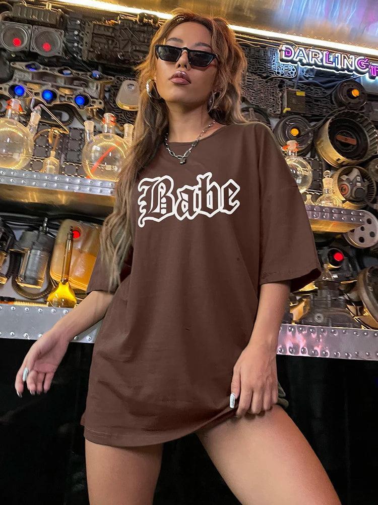 babe street t-shirt - basil boutique