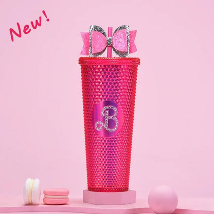 barbie bow tumblers - basil boutique