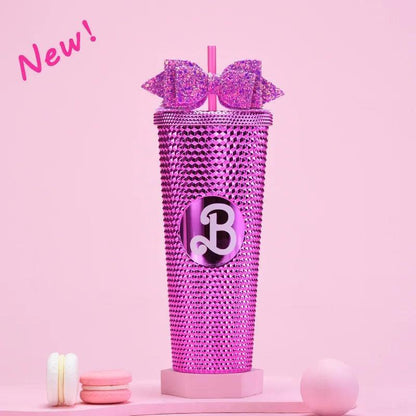 barbie bow tumblers - basil boutique