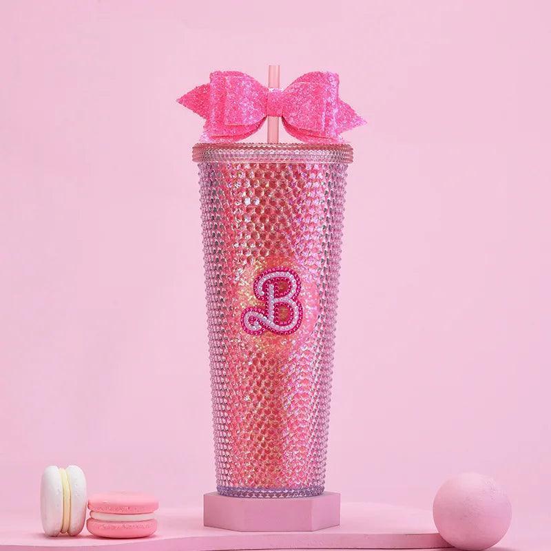 barbie bow tumblers - basil boutique