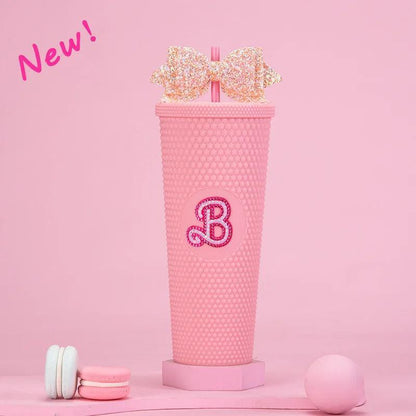 barbie bow tumblers - basil boutique