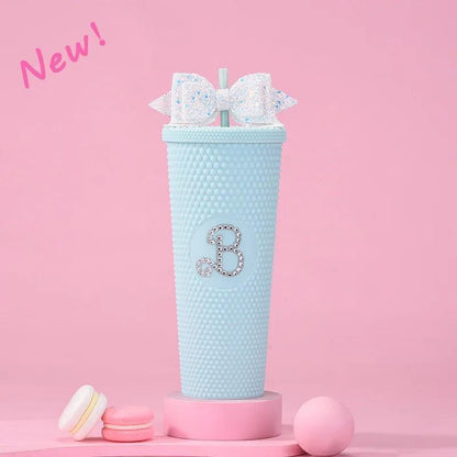 barbie bow tumblers - basil boutique