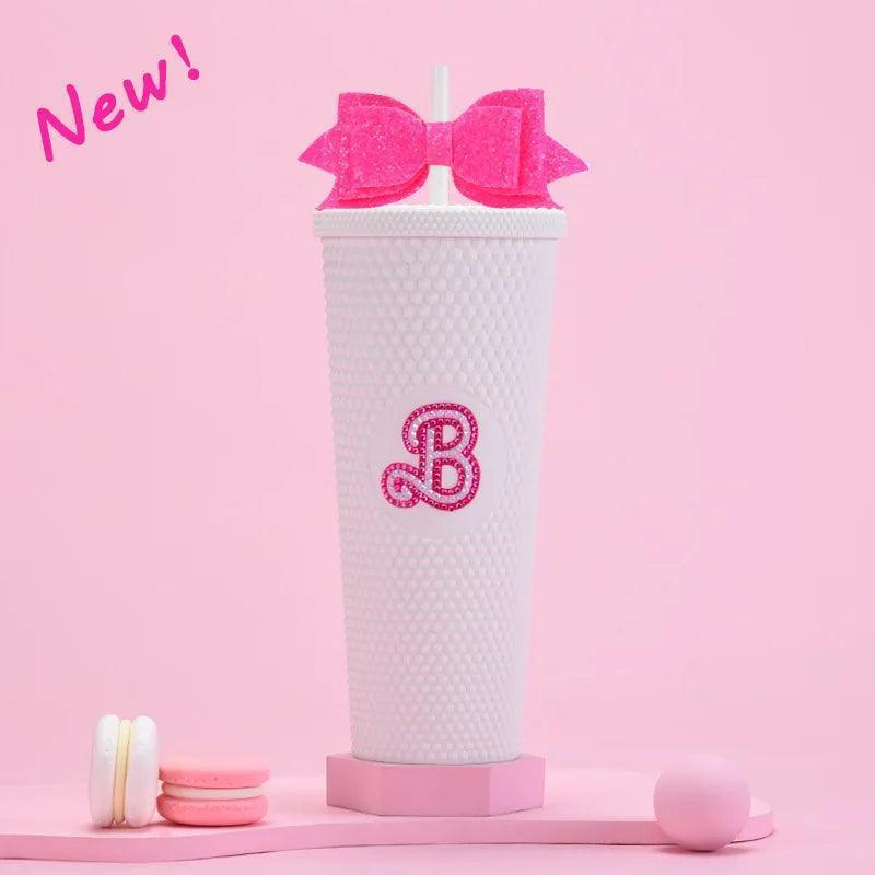 barbie bow tumblers - basil boutique