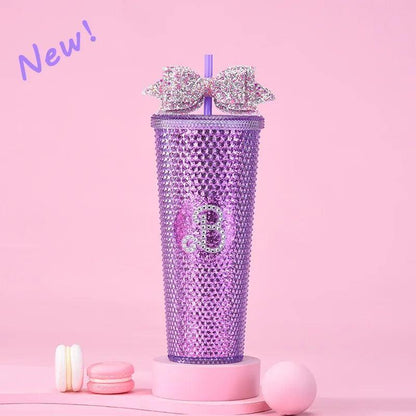 barbie bow tumblers - basil boutique