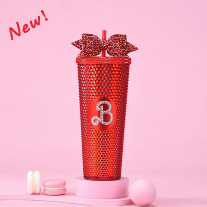 barbie bow tumblers - basil boutique