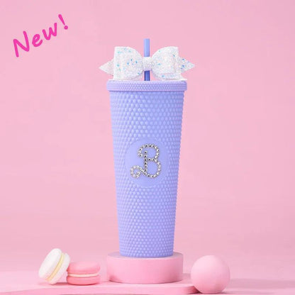 barbie bow tumblers - basil boutique