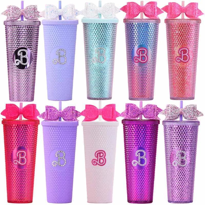 barbie bow tumblers - basil boutique