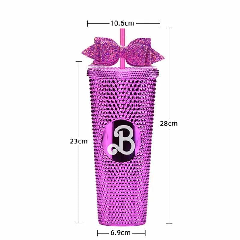 barbie bow tumblers - basil boutique