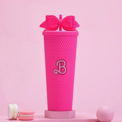 barbie bow tumblers - basil boutique